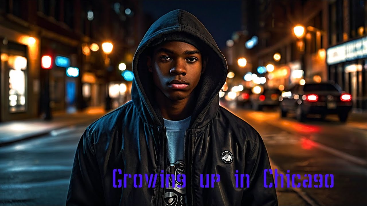 Gee Ravin Chicago Rapper RAP. Song : Growing up in Chicago. - YouTube