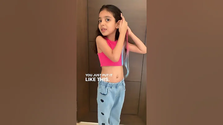 Unicorn Ombre Clip On Hair Extensions