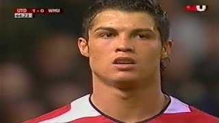 Cristiano Ronaldo Vs West Ham Home 29032006
