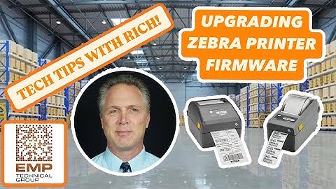Tech Tips with Rich - "How to Upgrade Firmware on Your Zebra Printer (ZD421 & More!)"