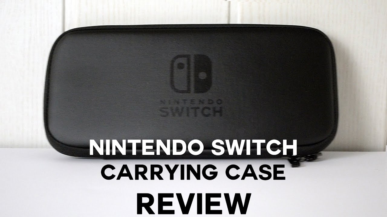 Nintendo Switch Carrying Case - Review - YouTube