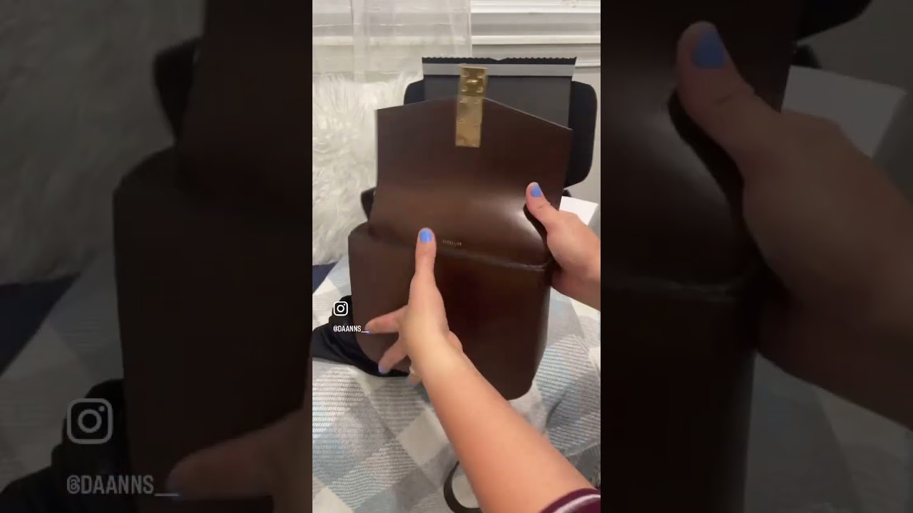 The Vancouver Bag Demellier London Color Mocha Smooth (Unboxing) 