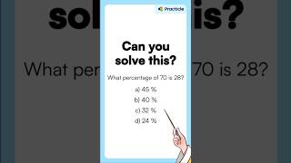 Percentages | How to solve percentage math questions