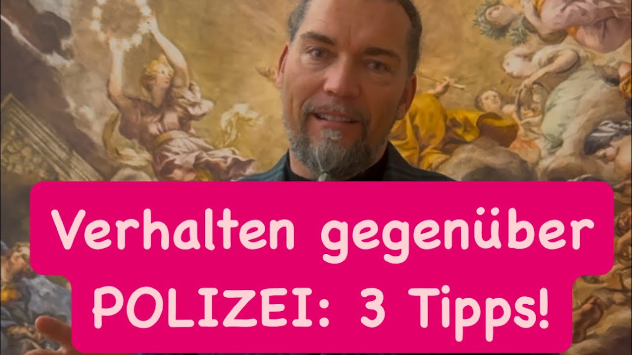 POLIZEIKONTROLLE! Es gibt tatsächlich Verhalten, das völlig daneben ist - und RICHTIGES! 3 Tipps!
