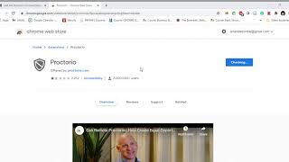 Installing Proctorio extension in Chrome NEW screenshot 1