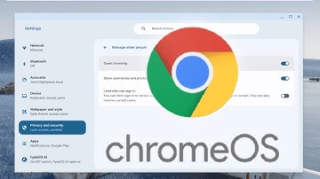 How To Enable Guest Browsing on ChromeOS (Chromebook)