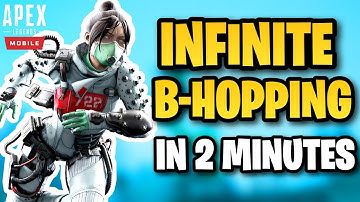 Learn Infinite Bunny hop movement in 2 minutes | Apex legends mobile