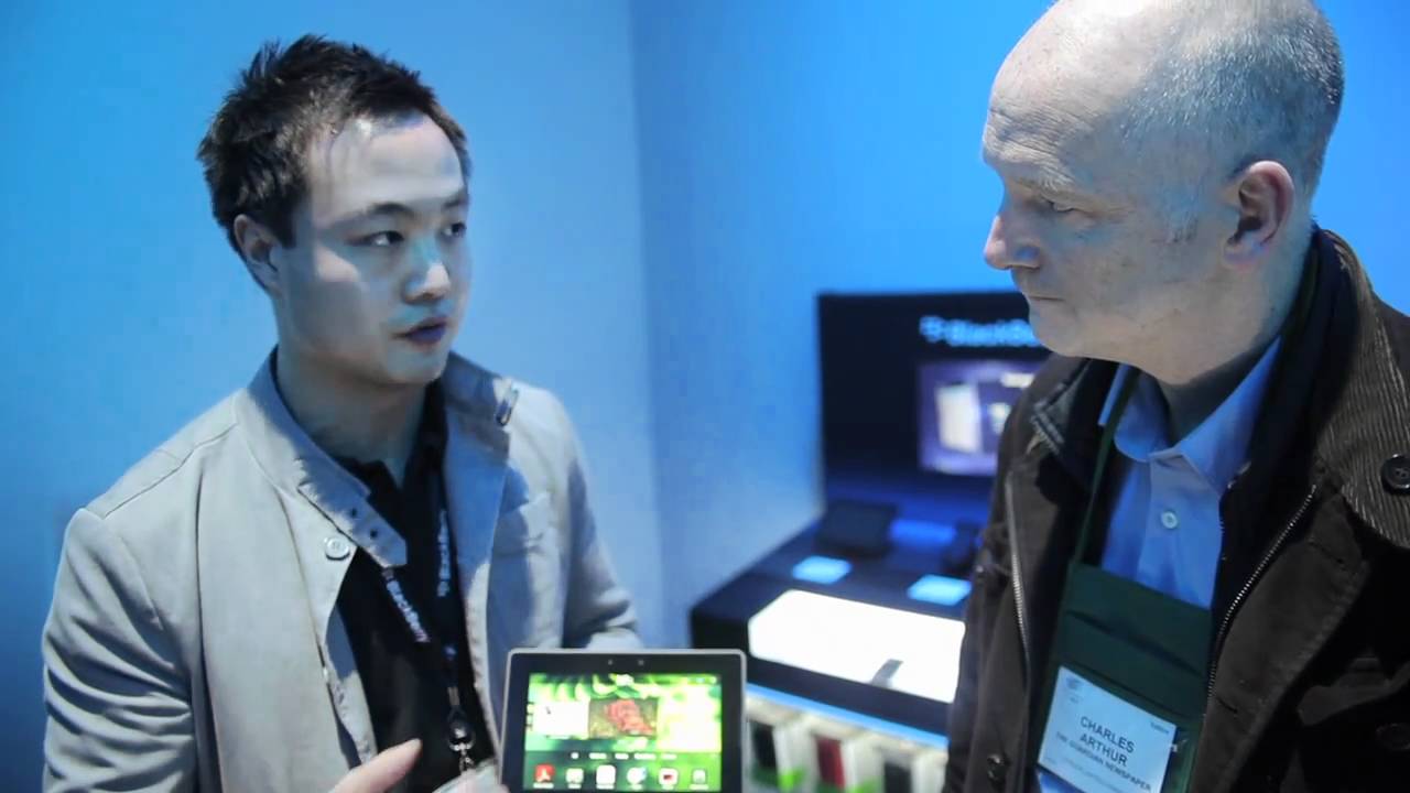 Film backdrop image for CES 2011: PlayBook tablet hands-on from BlackBerry maker RIM with the Guardian (2011)