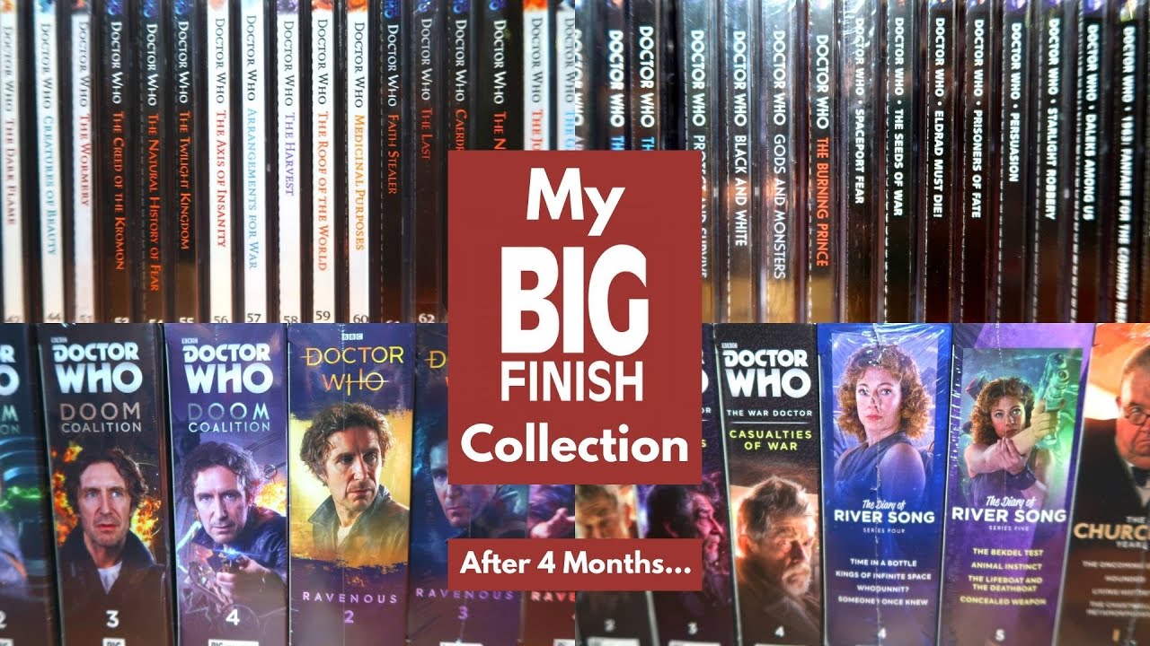 My BIG FINISH Collection... After 4 Months...