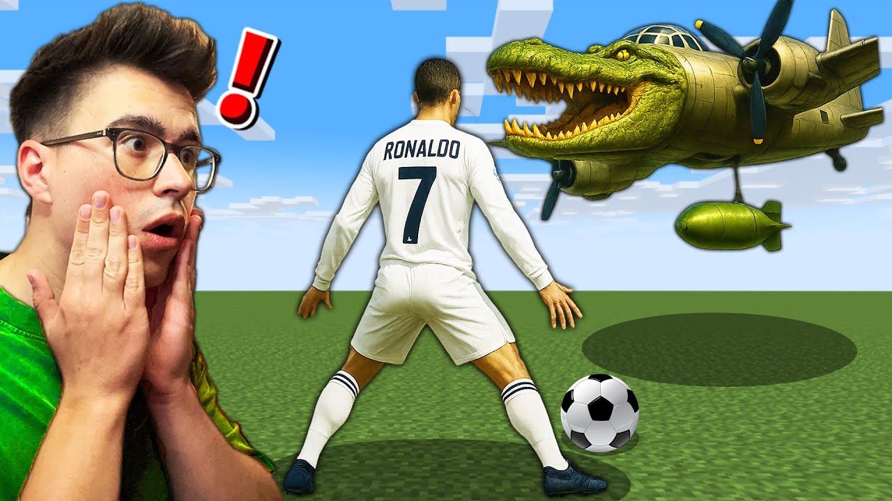 Cristiano Ronaldo vs Bomobardino Crocodilo?! *Cine Castiga?*