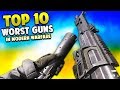 Top 10 WORST Guns in MODERN WARFARE