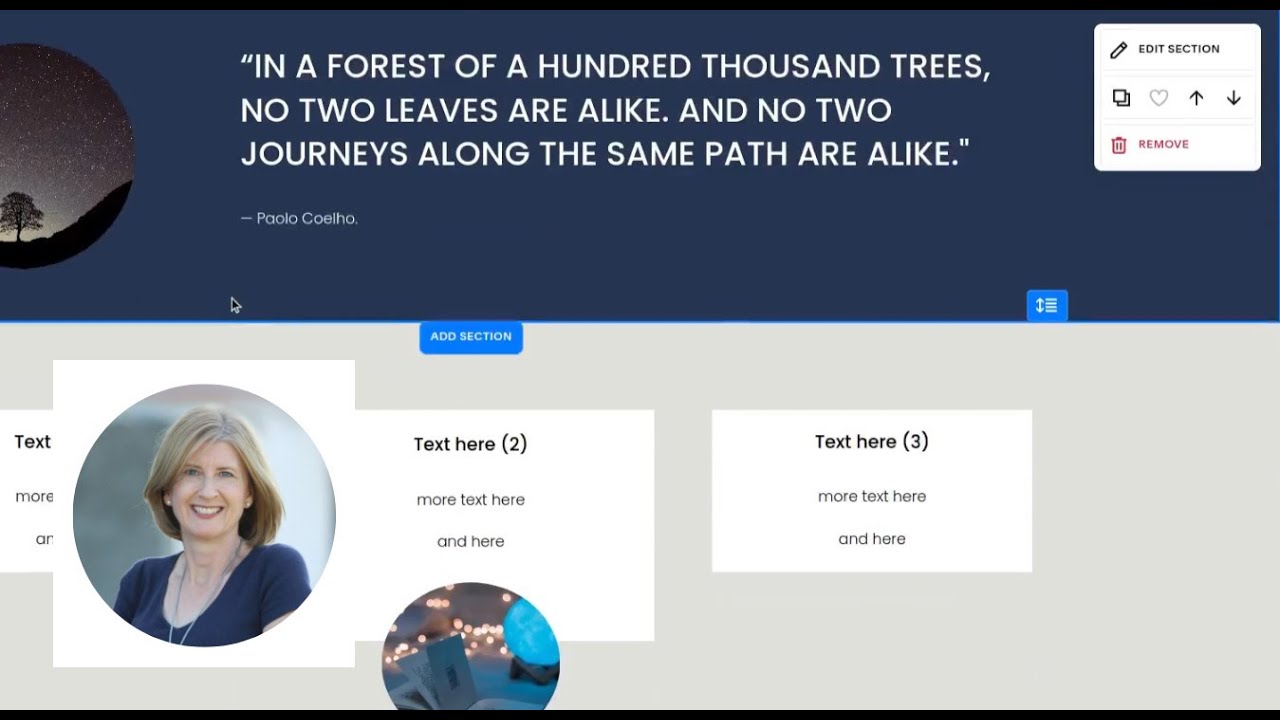 How to Copy a Squarespace Section to Another Page
