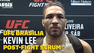 UFC Brasilia: Kevin Lee Suggests It Could Be 'A Few Years' Before You See  Him Again - MMA Fighting - YouTube