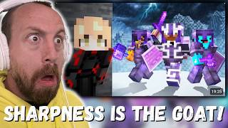 SHARPNESS IS THE GOAT!!! Sharpness The Reality of an Unscripted Minecraft SMP (REACTION!!!)