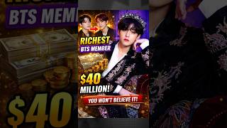 Who Is The Richest BTS Member in 2026? 💸😳 #bts #army