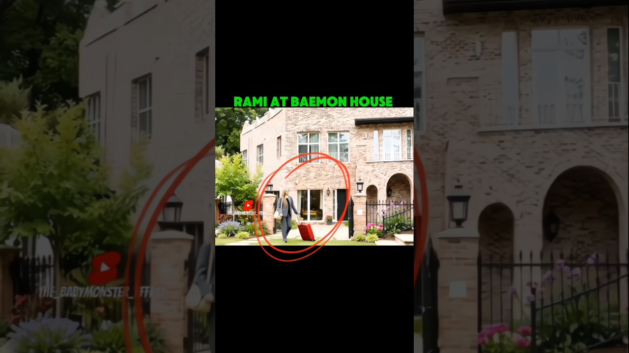 Rami at baemon house 😲