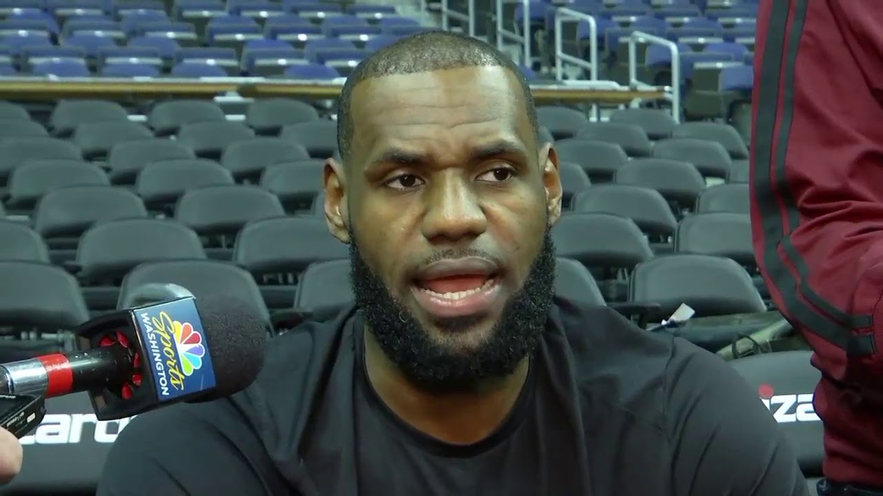 nba players wearing lebrons