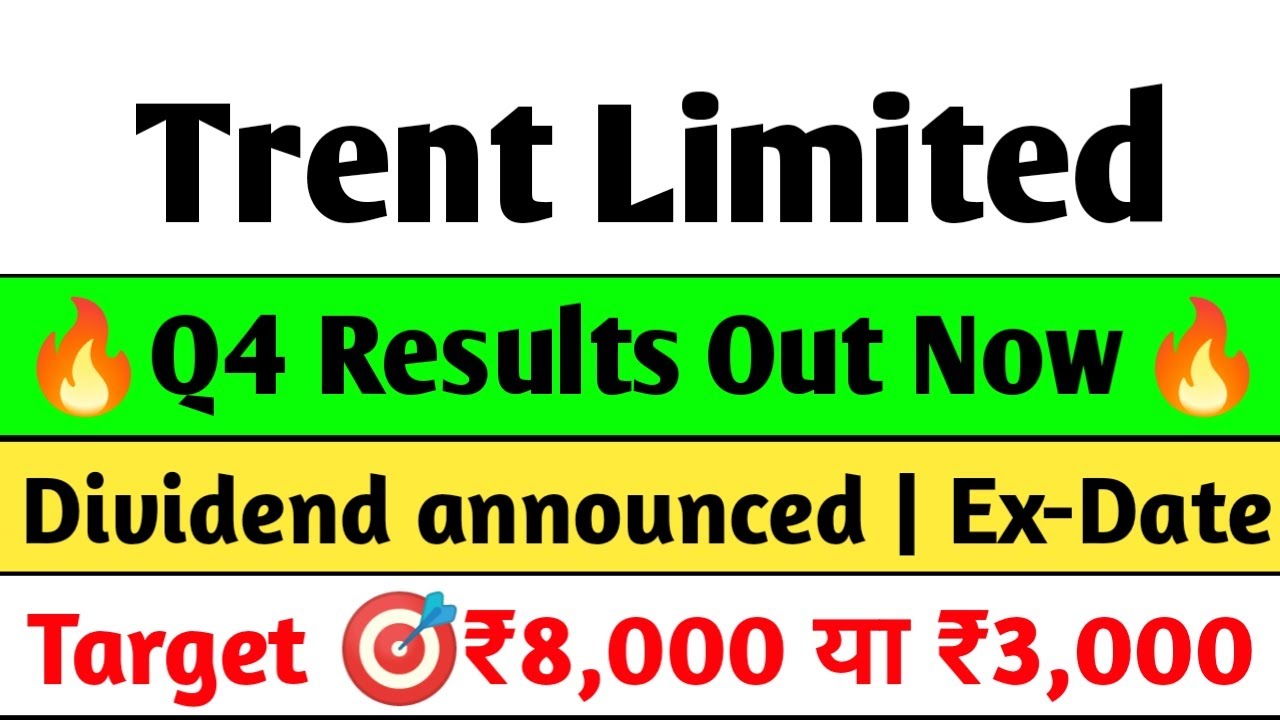 Trent Q4 Results 2025 | Trent Results today, Trent share latest news, Trent dividend 