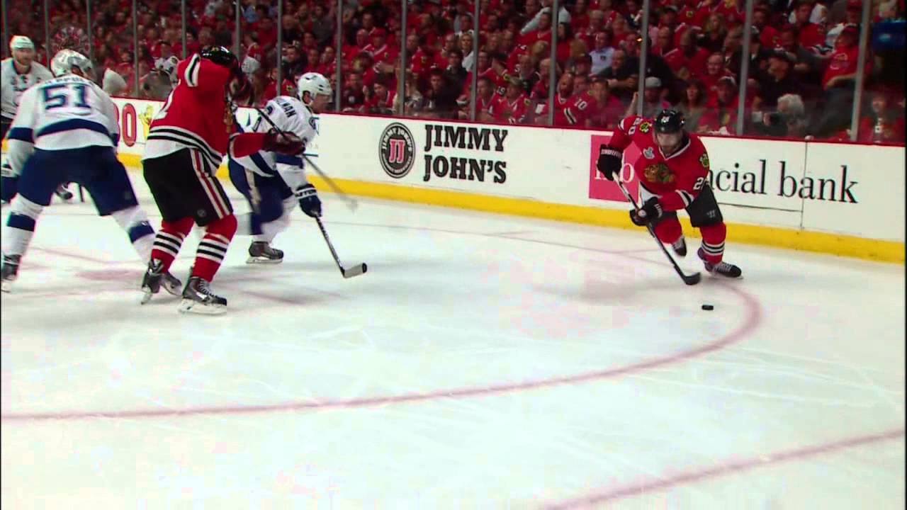 Gotta See It: Saad drives net & Blackhawks take lead