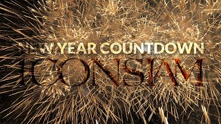 New Year Countdown &amp; Fireworks 2020 at ICONSIAM Bangkok, Thailand