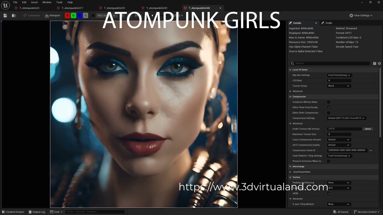 Unreal Engine 5.4 Atompunk Girls