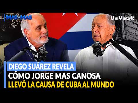 Diego Suárez Revela Cómo Jorge Mas Canosa Llevó la Causa de Cuba al Mundo