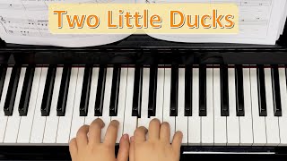 Download Lagu Piano Lesson Made Easy Lv.2 Teaching #13 - Two Little Ducks MP3