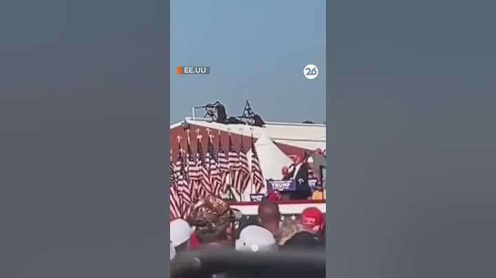 🔴 ATENTADO A DONALD TRUMP