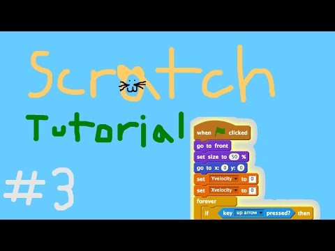 Scratch Tutorial #3- Smooth movement and Scrolling screen