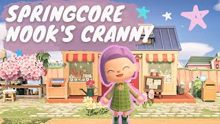 Springcore Speed Build: Nook's Cranny | Animal Crossing: New Horizons