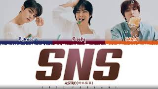 ASTRO (아스트로) – 'SNS' Lyrics [Color Coded_Han_Rom_Eng]