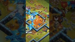 Th13 vs Th14 Attack 78% Destroy very close!(class of clans)#coc #gaming #animeshcocworld #shorts