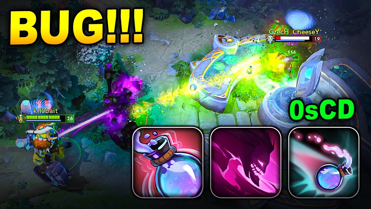 IT'S A BUG OR ABUSE? 0S COOLDOWN UNSTABLE CONCOCTION THROW | Ability Draft