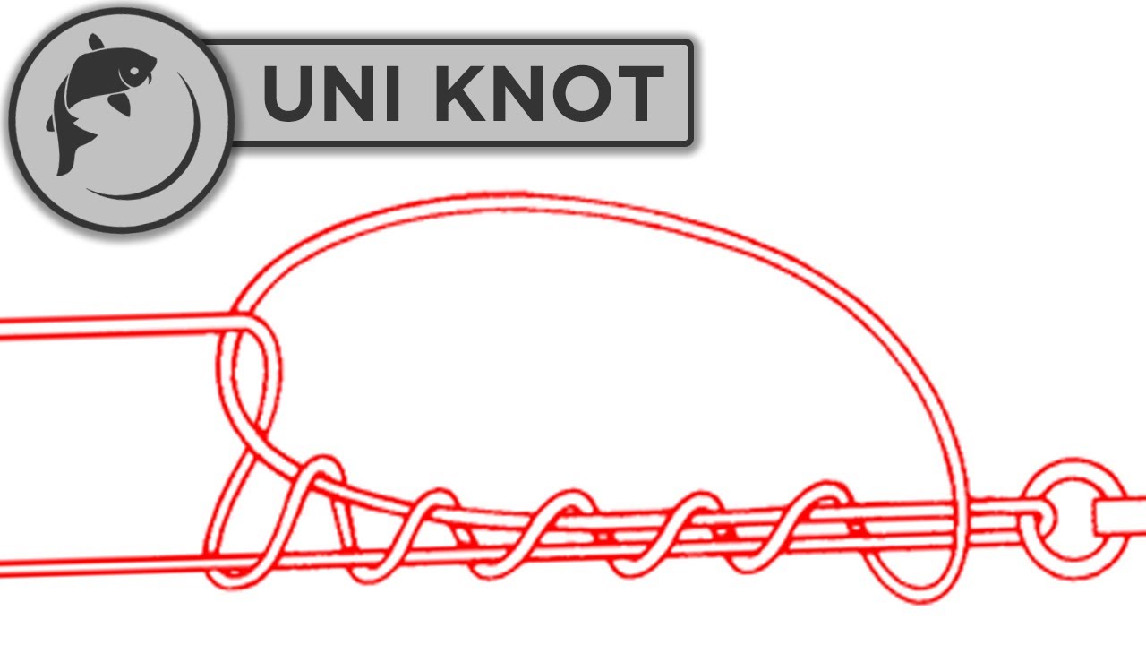 How To Tie A Uni Knot - For braid and monofilament 