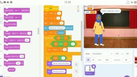 Menentukan bilangan prima atau bukan di aplikasi scratch || informatika aktivitas AP-K9-01 (kelas 9)