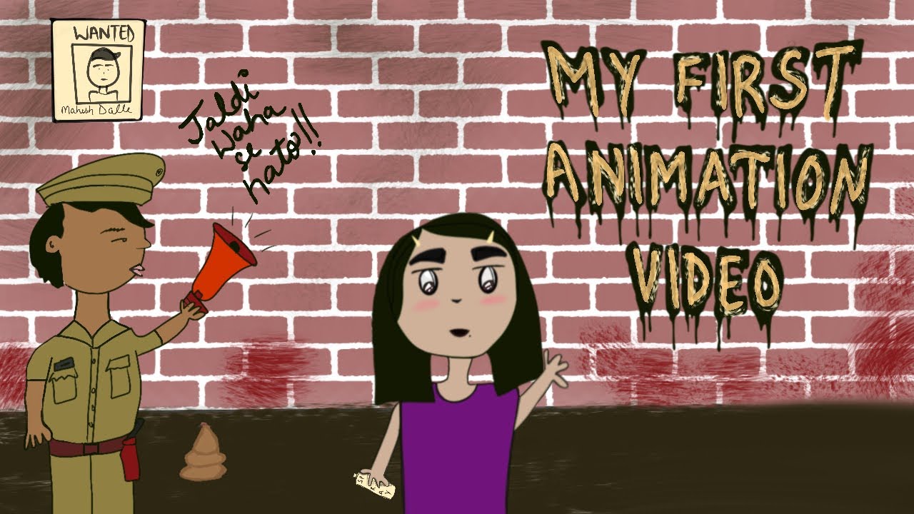 My first Animation ever ft. Procreate Animation #procreate #storytime # ...