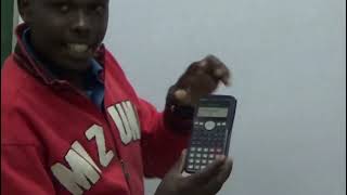 Simplex way of solving equations using a calculator