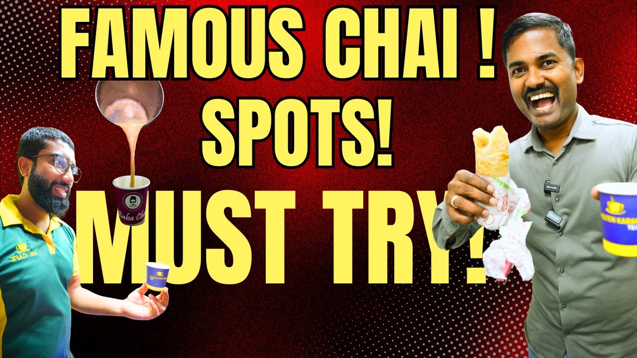5️⃣ Best Chai in Dubai! 😲 Tamil Vlog | Baba Chai மற்றும் Malton Review
