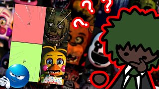 We Did A Smash Or P Fnaf Tierlist.....