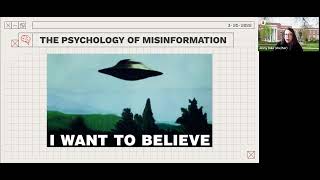 Research and Application Webinar: Psychology of Misinformation