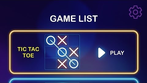 Tic Tac Toe 2 Player: XO Game - Gameplay (by Onetap Global)