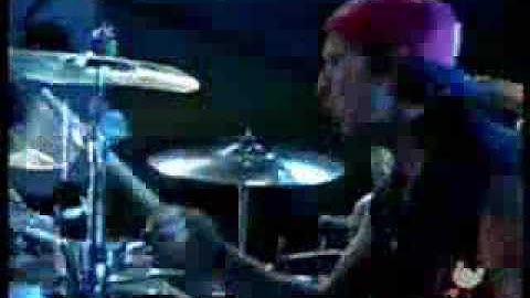 Red Hot Chili Peppers Woodstock 99 fire