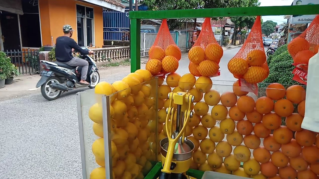 Es Jeruk Lemon Premium Peras Sunkist || Minuman Segar Menyehatkan