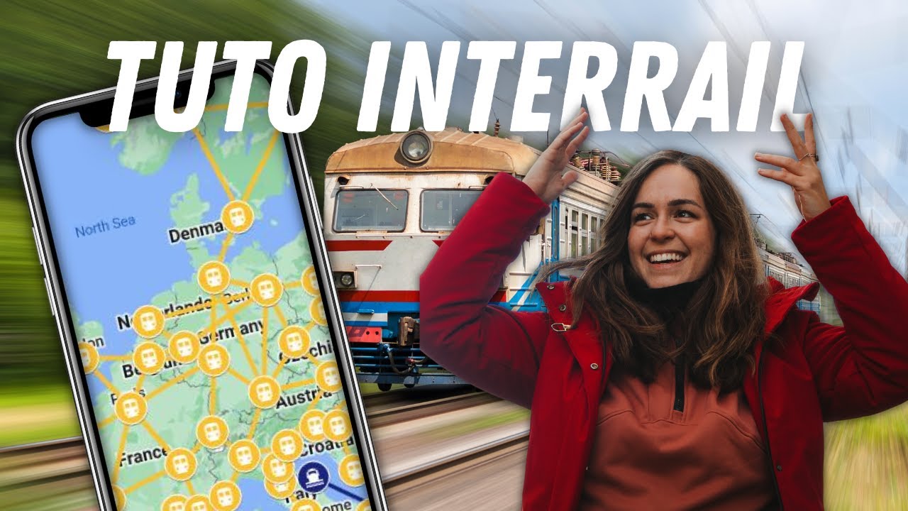 Voyager en Europe EN TRAIN : GUIDE pour réserver tes billets ! (ENG SUB)