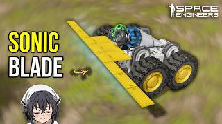 This Sonic Blade Cuts Down Forest Like Butter, Space Engineers