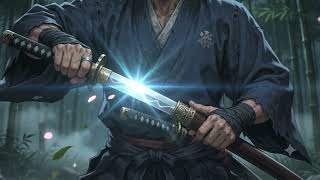 Samurai sword loop animation wal…