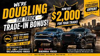 Double Truck Trade-Bonus Plus 0% Financing Up To 72 Months