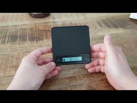 Dutch spoken:  "small" review of the Eureka Digital Scale Precisa