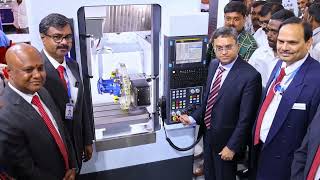 LMW Machine Tools Division launches JG50 & LF20C Twin G Machines at INTEC 2022 Coimbatore