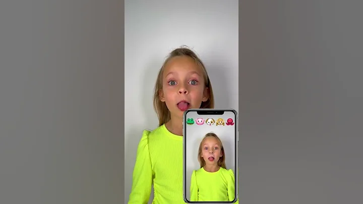 Emoji Challenge - Cartoon Animals | Tutorial #shorts by Anna Kova